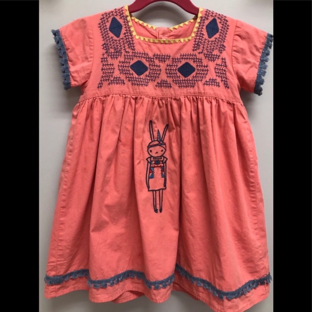 Mamas & Papas Girls Dress - Size 2-3